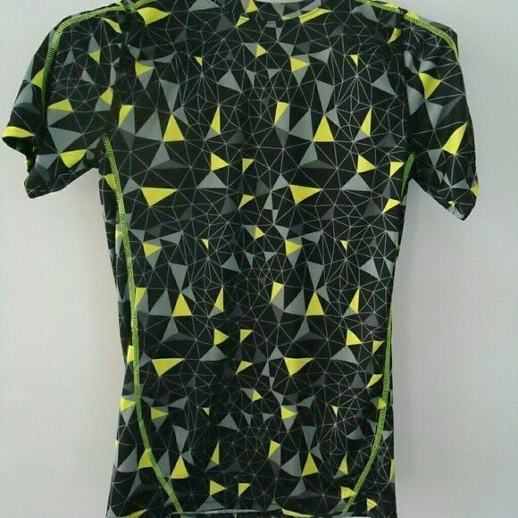 Tapout Athletic Cycling Youth Shirt Size L (14 - 16) Geometric Spider Web Design - Picture 5 of 5